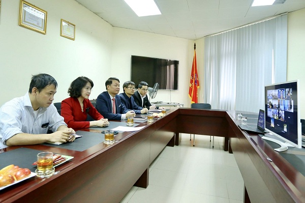 KHAI MẠC “CHƯƠNG TRÌNH KẾT NỐI CÔNG NGHỆ TRỰC TUYẾN LĨNH VỰC CÔNG NGHIỆP PHỤ TRỢ” THÀNH PHỐ CHANGWON, HÀN QUỐC